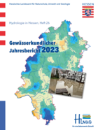 Deckblatt des Gewässerkundlichen Jahresberichts 2023