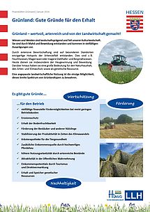 Titelseite von Praxisblatt Gute Gründe für den Erhalt