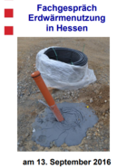 Fachgespräch Erdwärmenutzung 2016