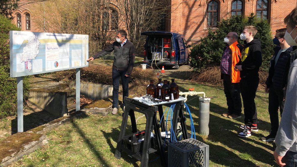 Station Grundwassermessstelle