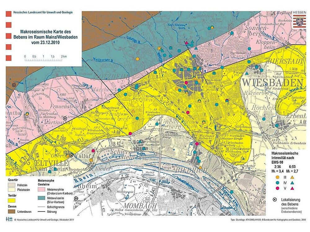 Makroseismische Karte